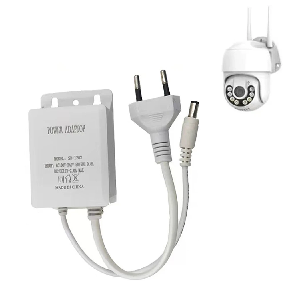 12V 2A CCTV Camera Power Adapter Outdoor Waterproof EU US Plug Adapter CCTV Ip Camera System Charger 110V 220V AC To DC DIY Use 5 12V 2A CCTV Camera Power Adapter Outdoor Waterproof EU US Plug Adapter CCTV Ip Camera System Charger 110V 220V AC To DC DIY Use 5