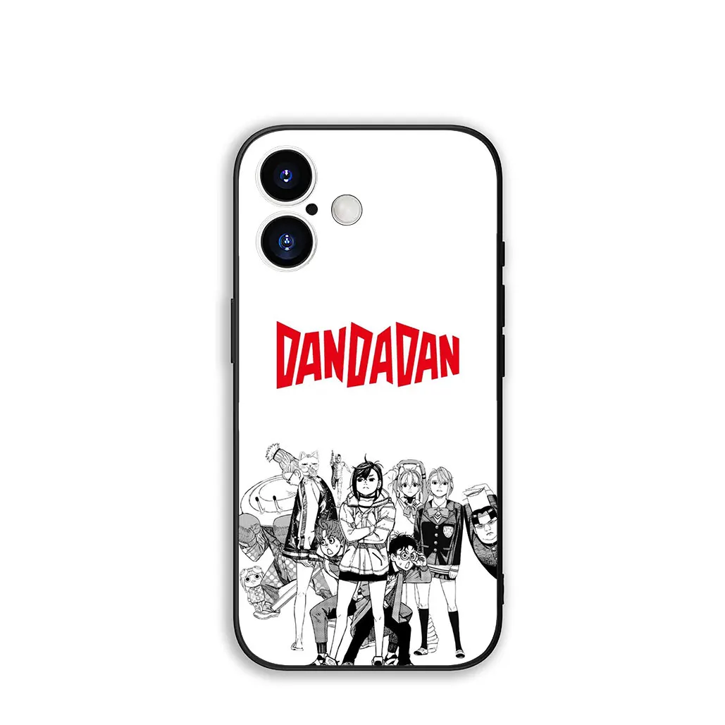 Stylish Protective Coque Cover with Dandadan Momo Okarun Design