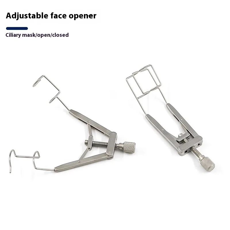 1pcs Titanium Stainless Steel Lieberman Solid Eye Speculums Ophthalmic Surgical Eye Instrument Opener Eyelid Tools 6