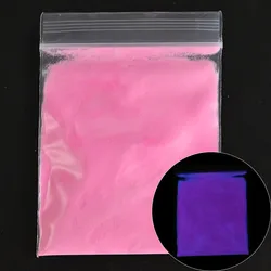 Radiant Luminous Nail & Craft Glow Powder - 10g Blue - Green Phosphorescent Glitter (FD173 - 12(10g))