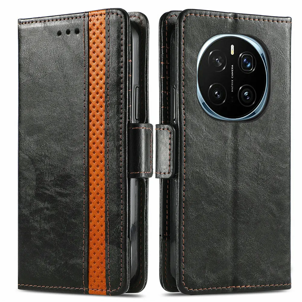 Luxury RFID Leather Wallet Book Case - Flip Cover
