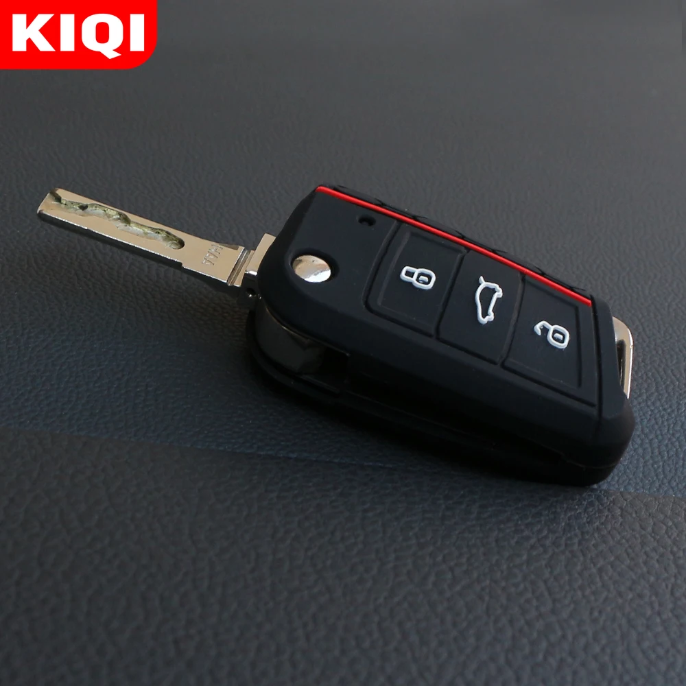Premium Silicone Car Key Fob Cover