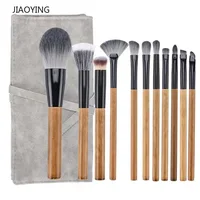 Professional Makeup Brushes Set 11 Pcs Soft Bristles for Beginners Foundation Brush  Makeup Brushes Set zestaw pędzli 2
