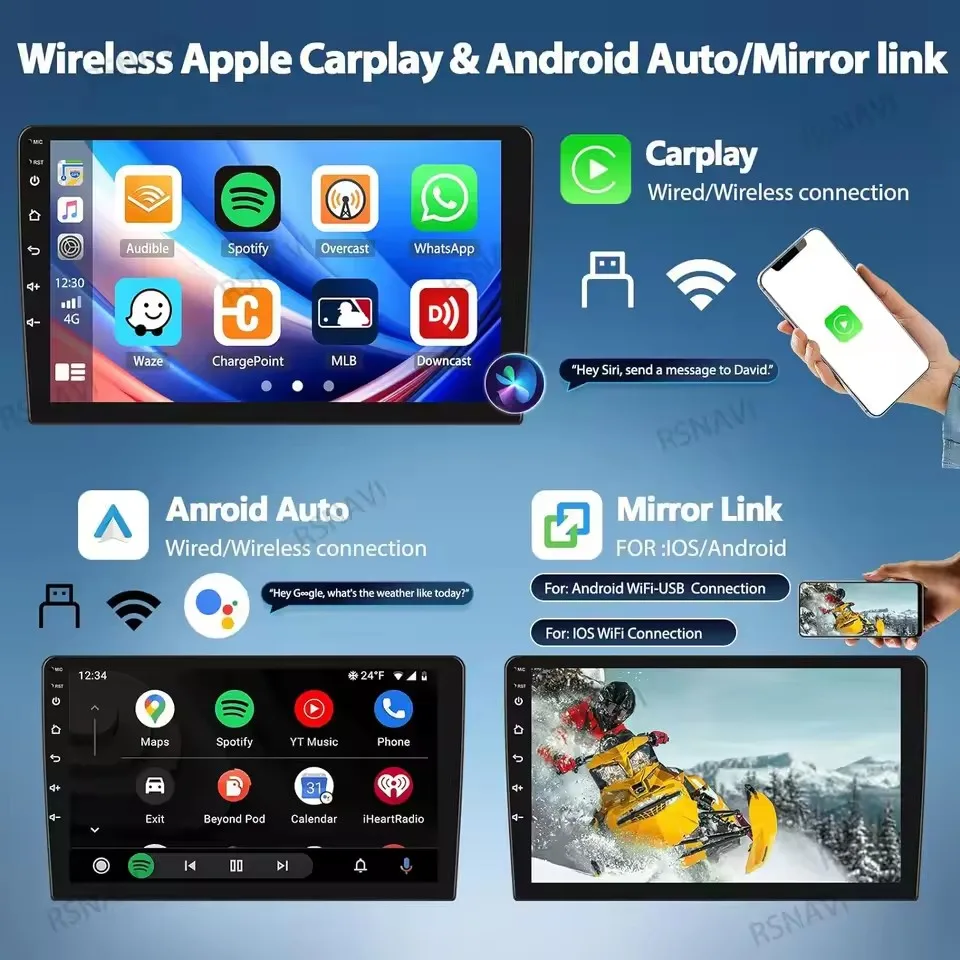 Android 16 Carplay DSP para BMW MINI COUPER F54 F55 F56 F60 2014 - 2019 Radio de coche Autoradio GPS Reproductor estéreo Multimedia WIFI+4G 3