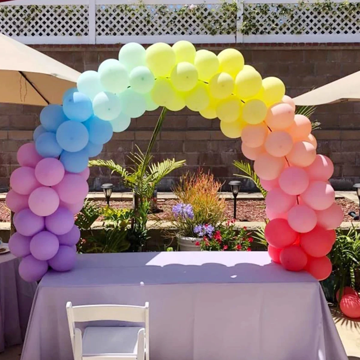 Plastic Balloon Stand Holder Balloon Arch Kit Half Arch Balloon Support For Birthday Holder Circle Ballon Column Baby Shower