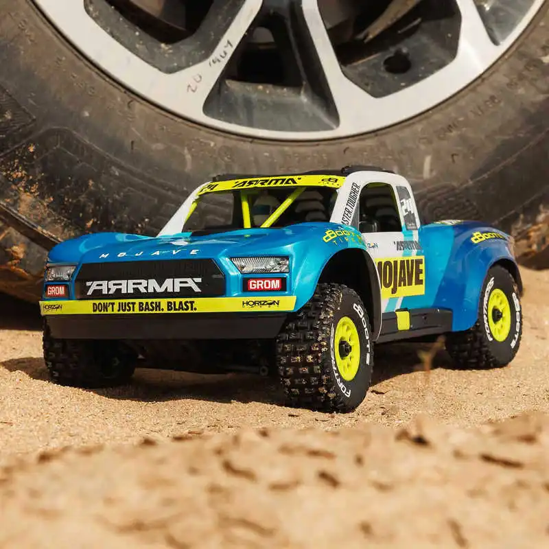 Arrma Mini Mojave Grom 2s Mojave 1/14 Desert Truck Rtr Ara2104 Remote Control Off-Road Truck Rtr To Play. 4