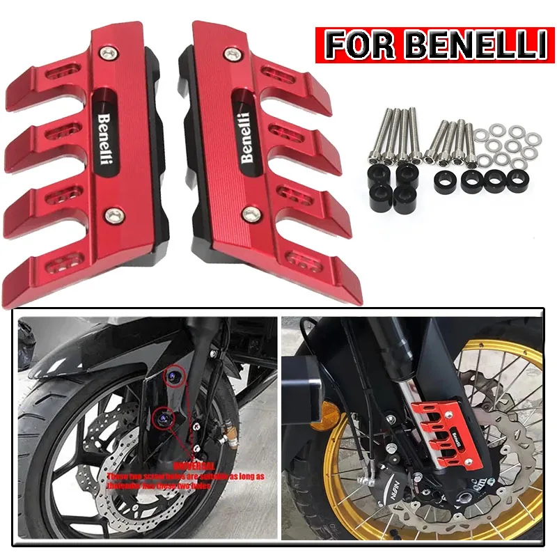 

For BENELLI BJ150T BN302 bn600 bn300 TNT600 TNT300 Tre-K 1130 TNT 1130 Motorcycle Front Fender Slider Protection Guard