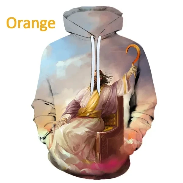 Sudadera con capucha para hombre con el mensaje "Querido Dios, Jesús, Dios cristiano", con estampado 3D moderno, jerséis para hombre, sudaderas, tops, chándal holgado de talla grande
