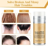 Hair Wax Stick For Wig Professional Hair Wax Stick Gel Cream Non-Greasy Style Hair Wax Stick For Men Women Broken Hair Artifact 2