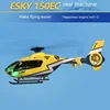New Esky 150ec Mini Scale 6 Dof Fxz Flight Controller Altitude Hold Flybarless Rc Helicopter Rtf Ec135 Outdoor Toy For Children 1