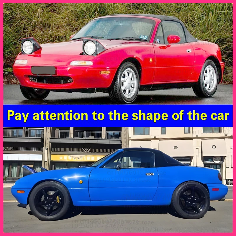 Mazda MX-5 Miata Eunos Roadster NA 1990 1997 자동차 앞 뒤 휠 머드 가드 펜더 머드 플랩 머드 플랩 스플래시 자동차 액세서리