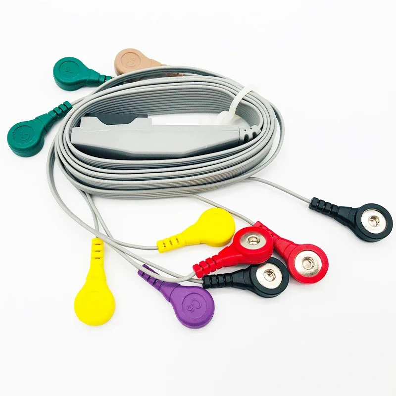 Compatible con Mortara H3 H12 para cable Mellin Holter ecg 10 cables jpg compatible-con-mortara-h3-h12-para-cable-mellin-holter-ecg-10-cables-jpg