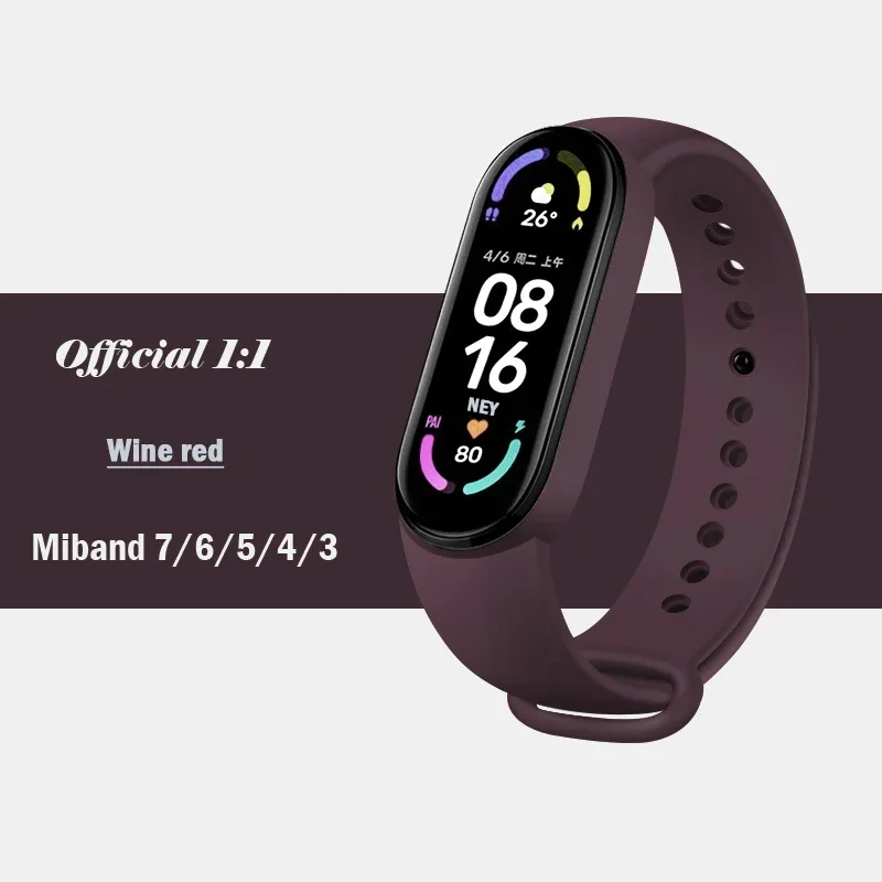 Silicone Sport Wristband Replacement Strap - Colorful Design