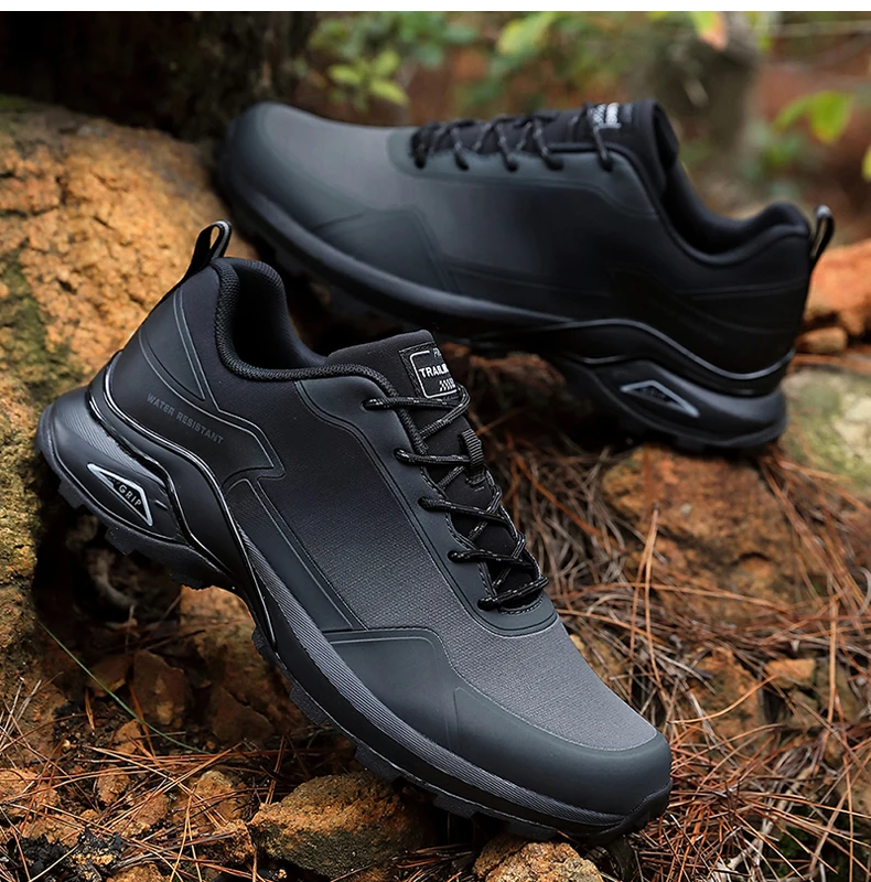 Xiaomi EXTREK-Zapatillas impermeables para senderismo, zapatos con perilla  HABU, suela antideslizante de encaje, para montañismo y Trekking -  AliExpress