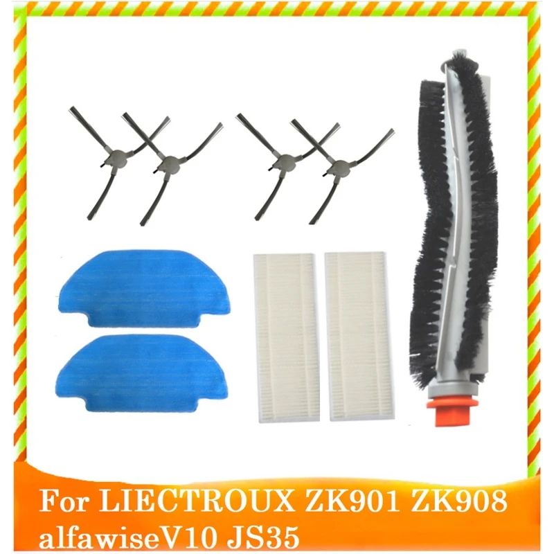 

Запчасти для пылесоса LIECTROUX ZK901 ZK908 Alfawisev10 JS35