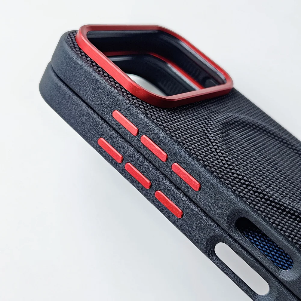 Enhanced Magnetic PU Leather Phone Case with Wireless Charging Compatibility