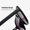 Leopard Frame Oval Night Vision Lens Prescription Sunglasses Men Polarized Vintage Myopia Sun Glasses For Women -0.5 -0.75 To -6 4