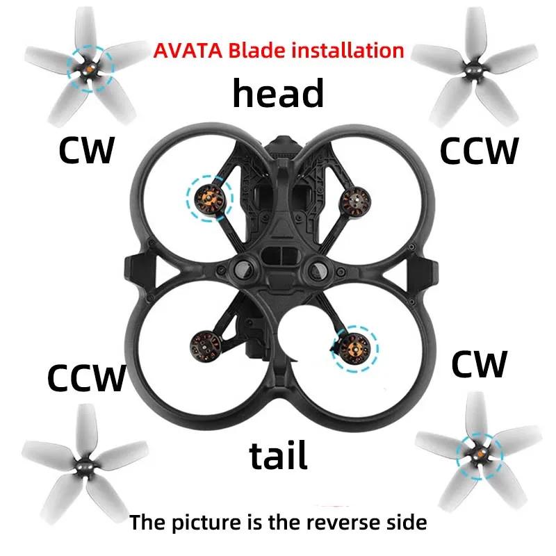 Hélices Gemfan 2925-5 montées sur un drone FPV, prêtes pour le vol