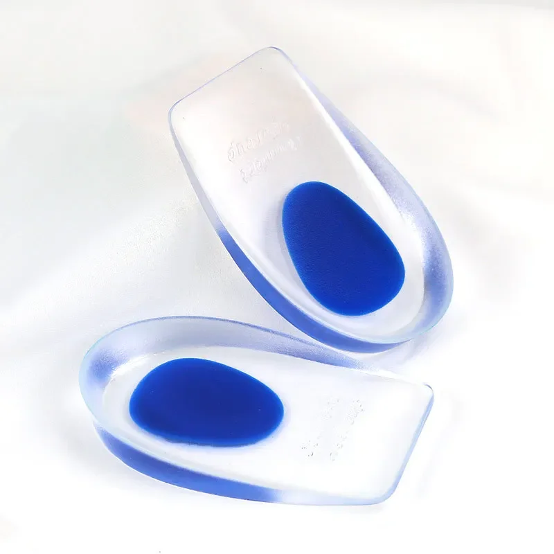 Heel Cups Plantar Fasciitis Inserts Shoe Heel Pads Gel Silicone Cushions for Bone Spurs Pain Relief for Women/Men shoe insoles orthopedic insoles shoe heel pads