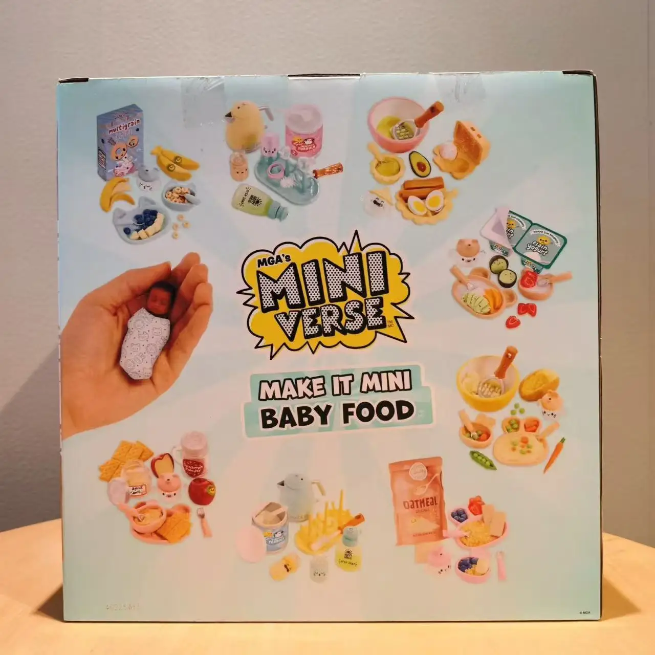 Miniverse Make It Mini Real Baby DIY Blind Box, Kit Artigianale Scena Cura del Bambino in Miniatura, Giocattolo da Collezione, Ornamento da Scrivania, Regali per Bambini - immagine 5