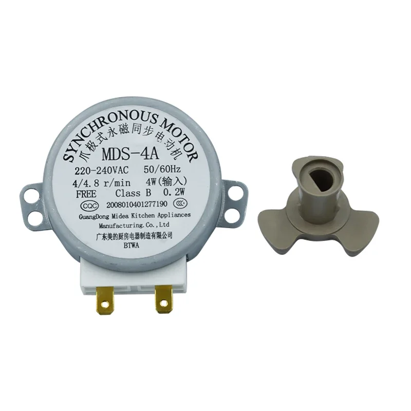 Microwave Oven Spare Parts Microwave Oven Tray Synchronous Motor MDS-4A For Midea