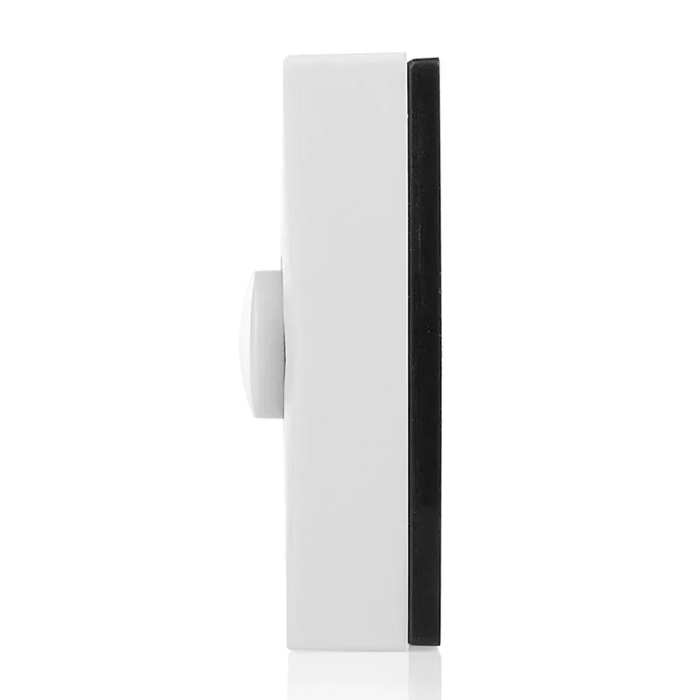 Plastic Hard Wiring Press Button Press Button Push Press White 86MMX37MMX22MM Chime Bell Door Bell Inserts Wall 5