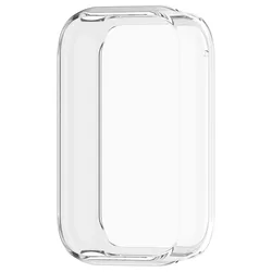 Enhanced Protective Soft TPU Case Cover for Xiaomi Smart Band 9 Pro - Screen Protector Accessory (Transparent)