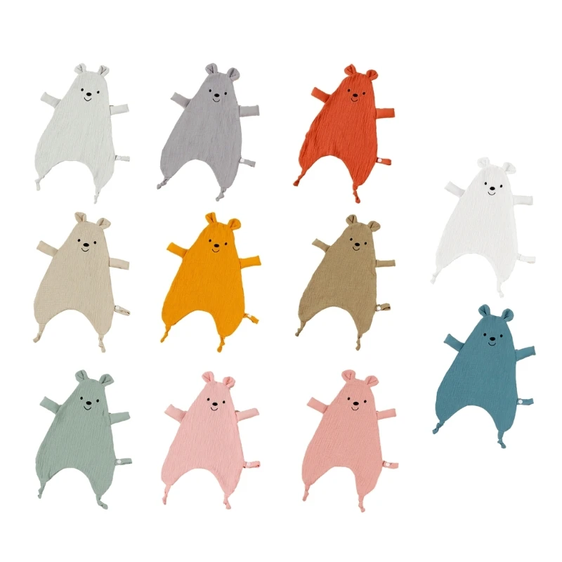 Muslin Baby Comfort Towel Cotton Comforter Blanket Soft Newborn Sleeping Dolls Kids Fashion Sleep Toy Soothe Appease Towel Bibs cotton towel cotton muslin blanket cotton blanket cotton muslin burp cloth