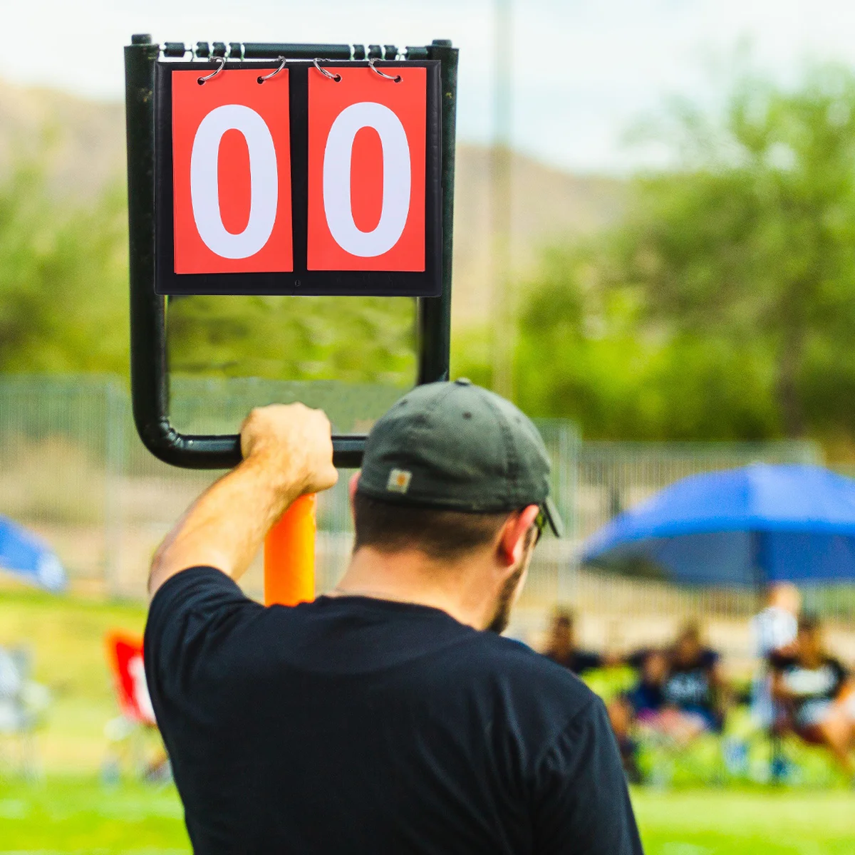 

Score Flipper Scoring Board 2- Scoreboard Basketball Tabletop Scoreboard