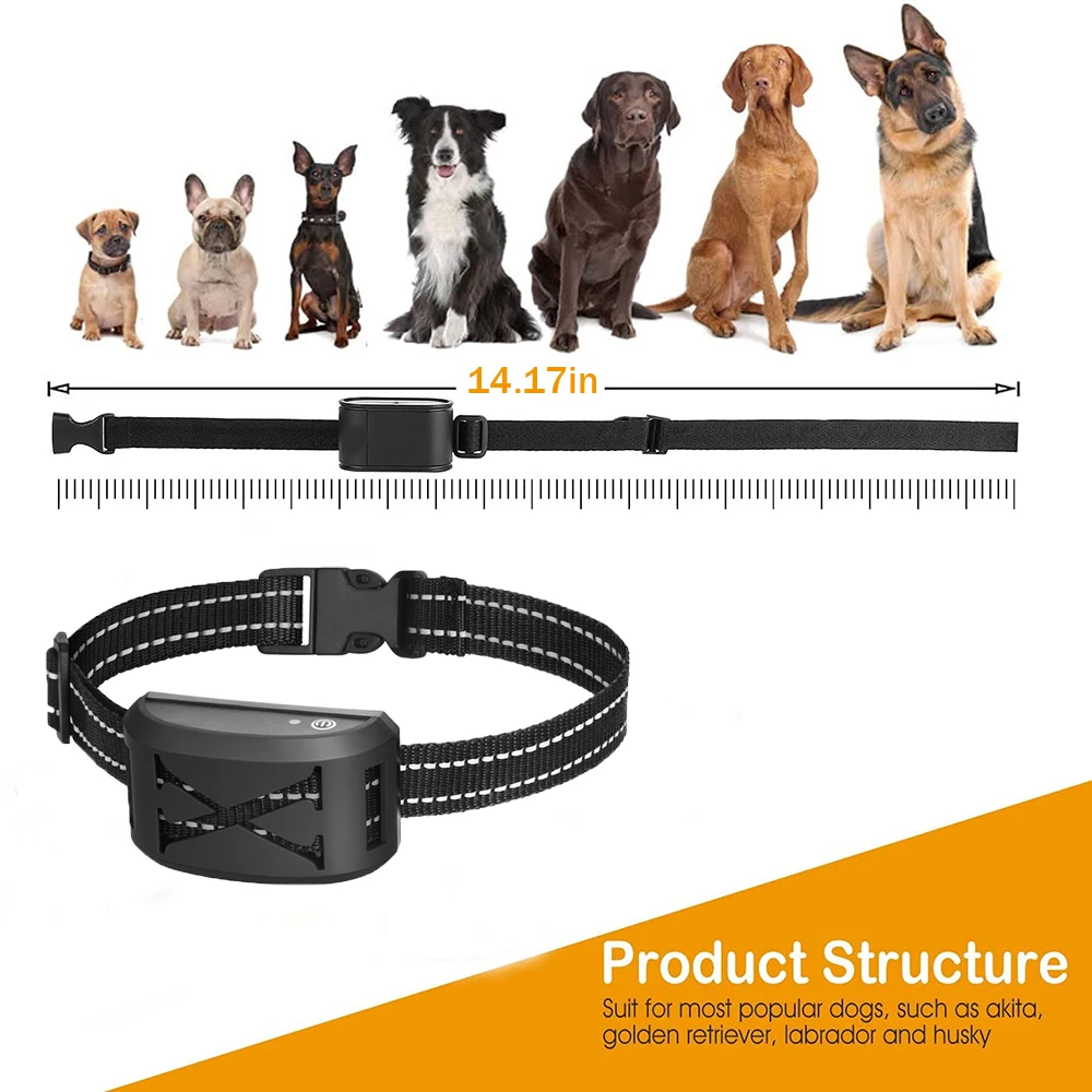 Pet Dog Electric Fence System Rechargeable Waterproof Receiver Adjustable Dog Training Collar Electric Fence Containment System