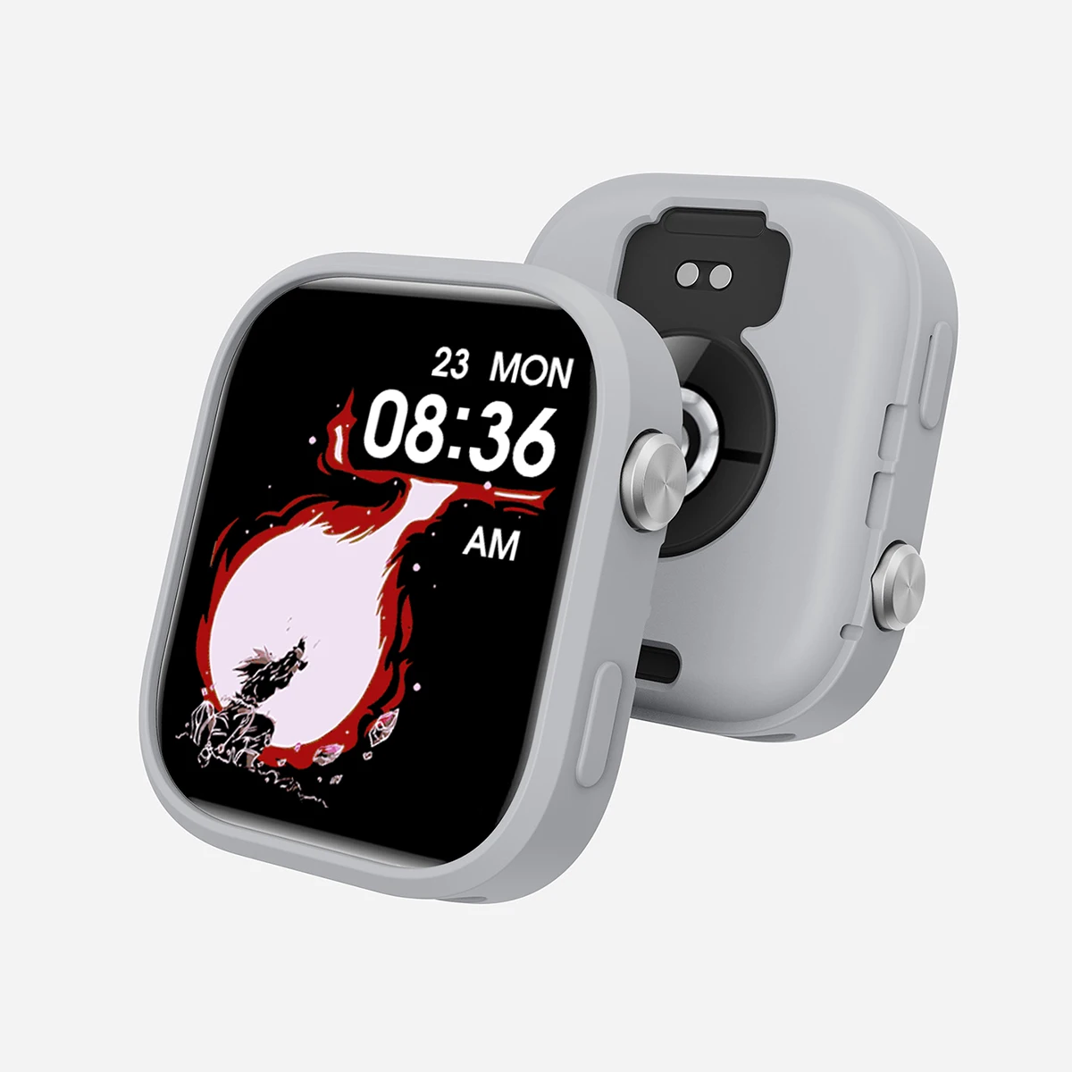 Silicone Protective Case Bumper for Smart Watches - Enhanced Durability and Style