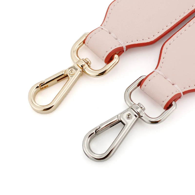 TINBERON Cowhide Leather Short Style Hand Strap LOVE Bag Shoulder Strap Leaf Shape Bag Strap Handle Strap Fit For Woman Handbags