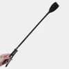 High Quality PU Leather Horse Whip Tough and Tensile Riding Crop Flogger Spanking Paddle for Horse Training 1