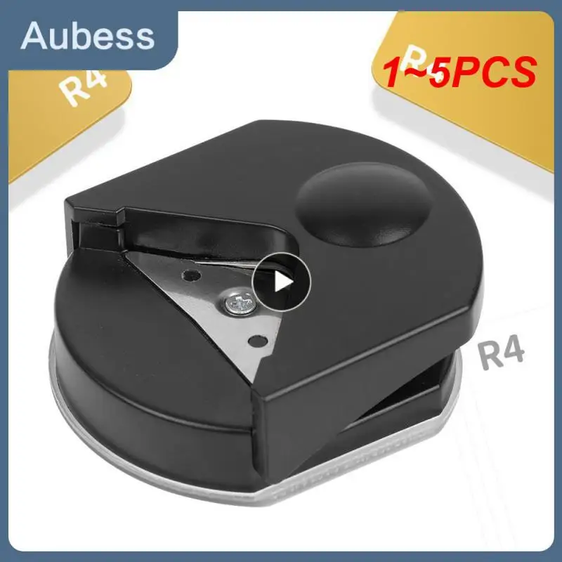 

1~5PCS Paper Cutting And Rounding Paper Cutter Corner Cutter Plastic PVC Film Business Card Chamferer Corner Cutter