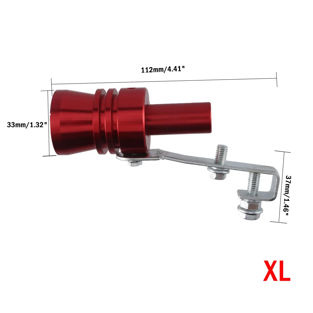 Sound Simulator Whistle Car Motorcycle Turbo Exhaust Pipe Muffler Imitator Valve for Automobile Refit Device Accessory