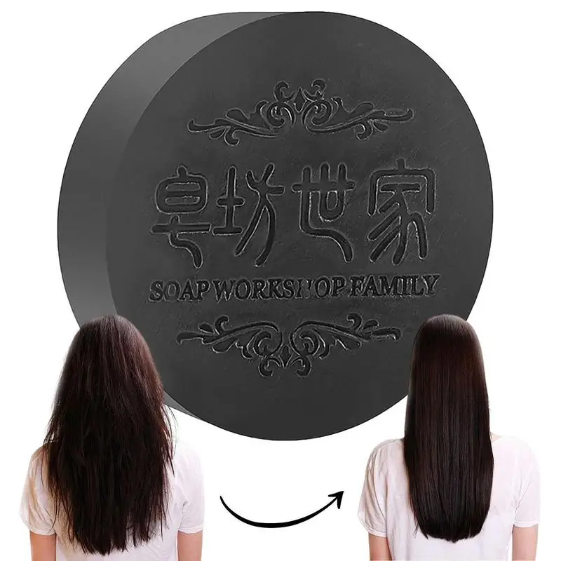 Hair Darkening Shampoo Bar Polygonum Solid Shampoo Restore Hair Color