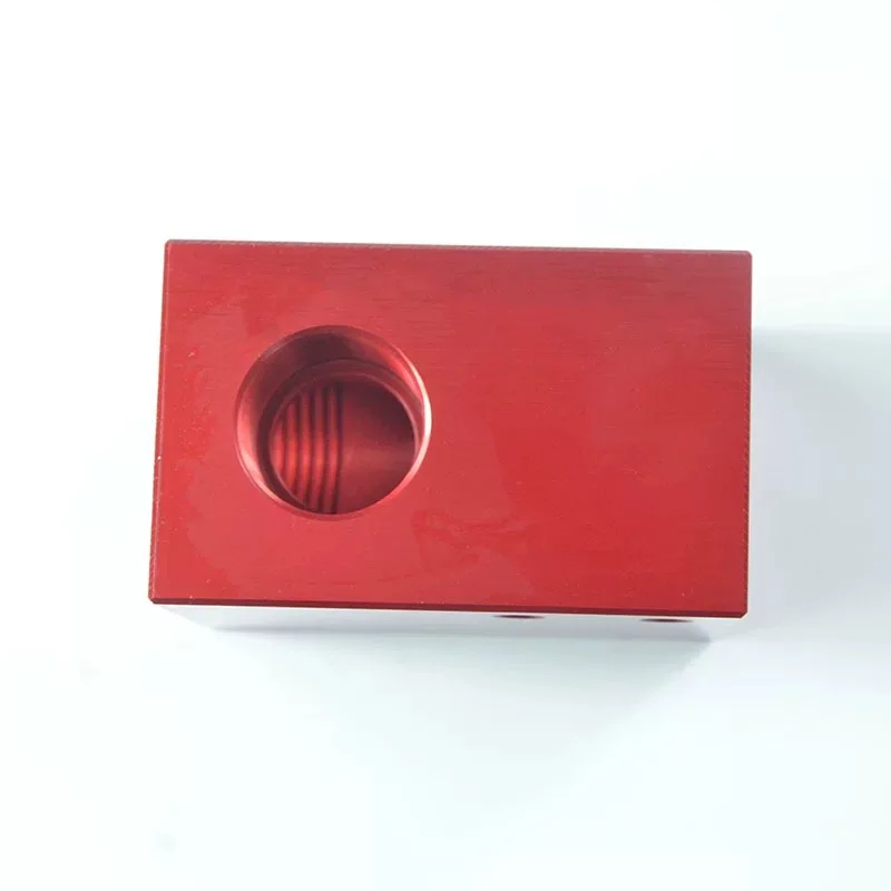 Oil circuit block V6068 for threaded insertion of 12 series electromagnetic one-way throttle relief valve