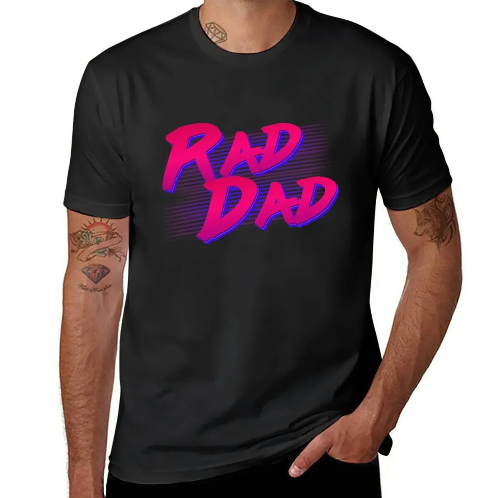 

Rad Dad Retro T-Shirt tees sweat mens t shirts