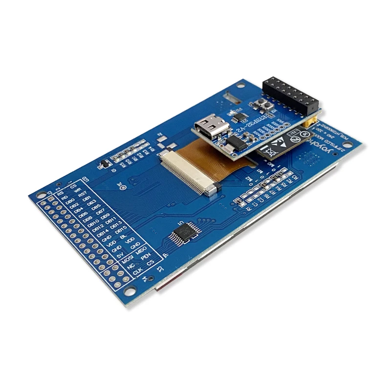 ESP32 IPS  LVGL     , Ʈ ÷ ũ, 2.8 ġ LCD TFT , ġ ũ , 2.8 240*320