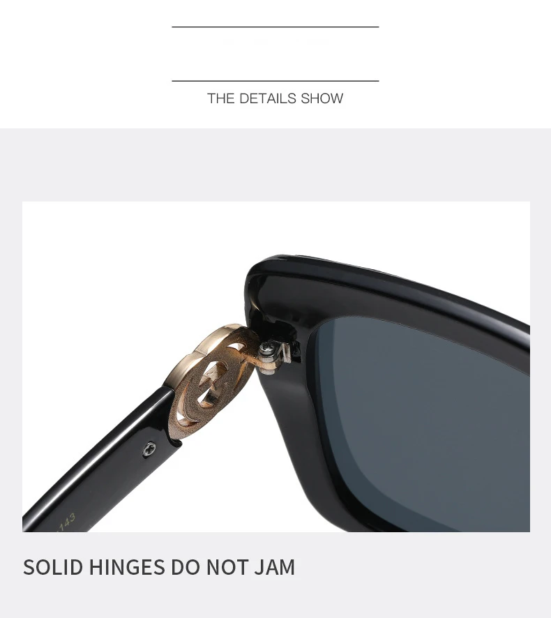 Vintage Overized Square Sunglae Women For Men Claic Big Frame Trending Sun Glae UV400  Brand Deigner_voghion.com