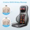 Kneading Massage Chair Pad, Adjustable Compression Seat Massager 3