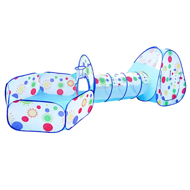 Baby Ballon Playpen Baby Playpens Children Ball Pool Portable Kids Tent Ball Crawling Tunnel Kid Playground Yard Room Pool Gift 2