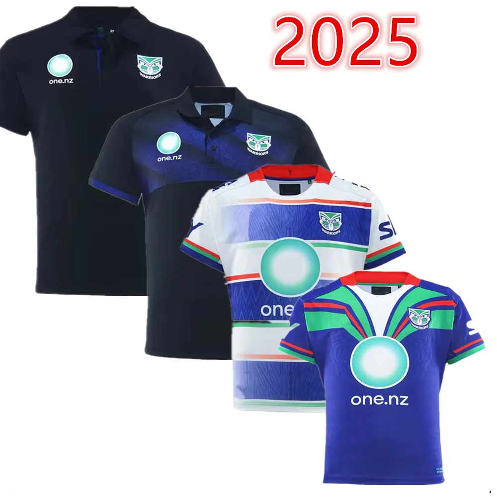 NEW ZEALAND WARRIORS MEN'S HOME RUGBY JERSEY Size:S-5XL ( Print name and number )