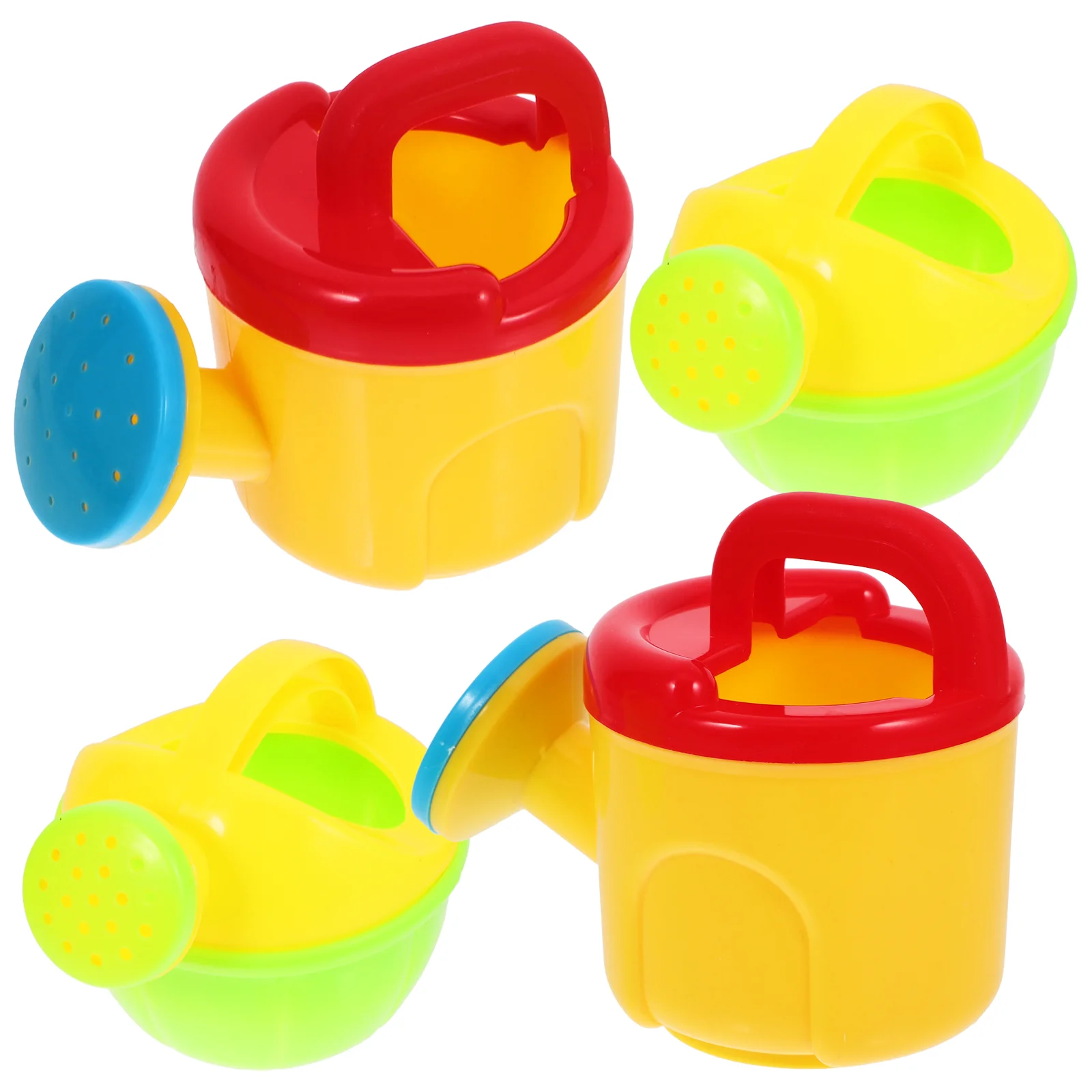 

4 Pcs Bath Watering Can Bucket Children's Preschool Education Beach Toy Bottle Cans for Boys