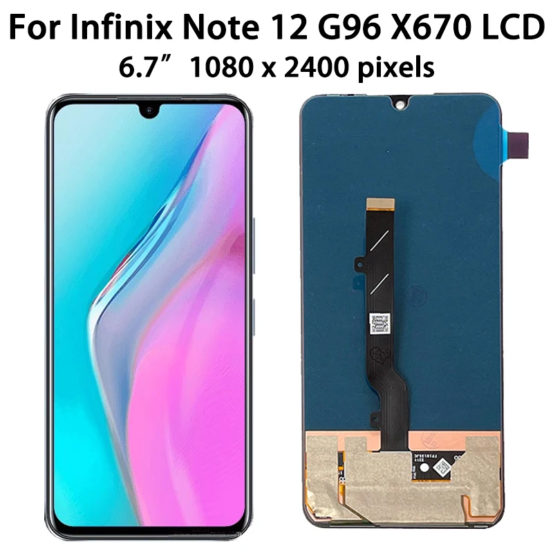 INFINIX NOTE 12 X670, NOTE 11 X663 LCD TOUCH SCREEN SET