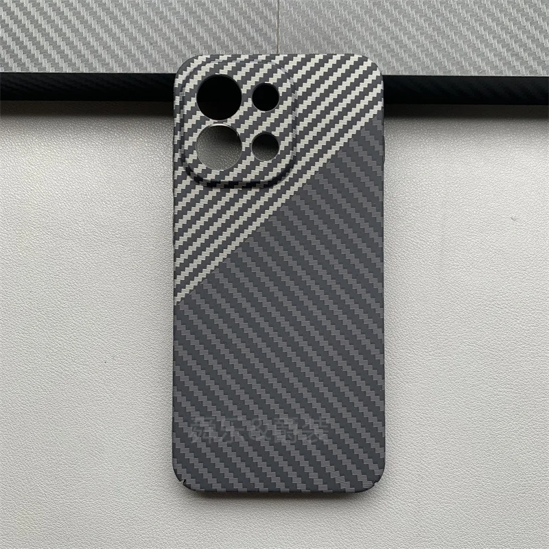 Carbon Fiber Texture Matte Hard Cover - Slim, Ultra-Thin, Shockproof Case