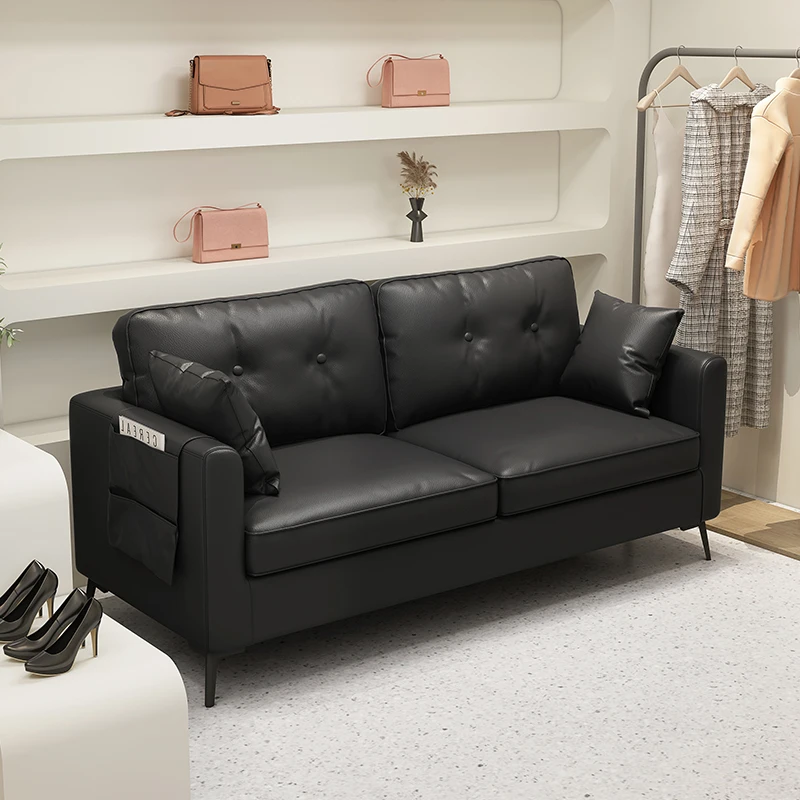

Comfort Fashionable Living Room Sofa Nordic Leather Corner Soft Living Room Sofa Loveseat Lounge Poltrona Soggiorno Furniture