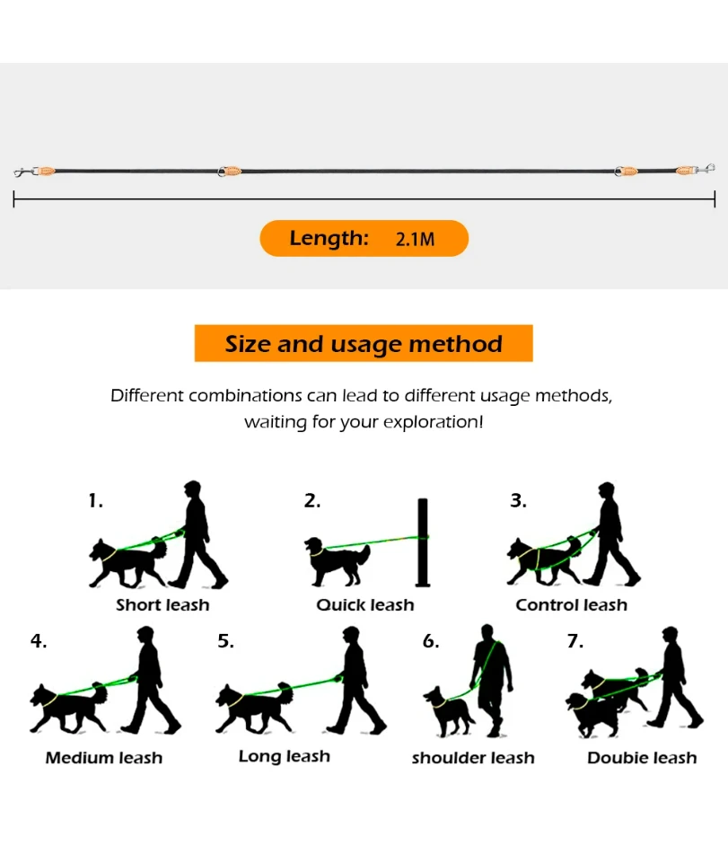 Multifunctional Dog Leash 2