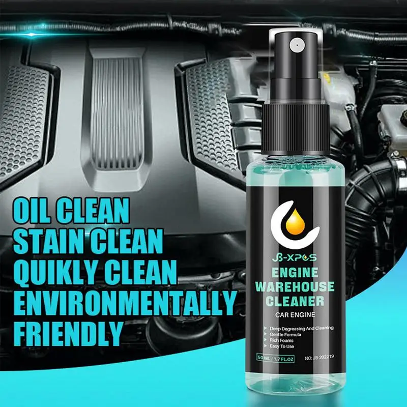 Engine Bay Cleaner Degreaser Powerful Decontamination For Engine Compartment Oil Dust Grease Remover Auto Detail Tank Cleaning