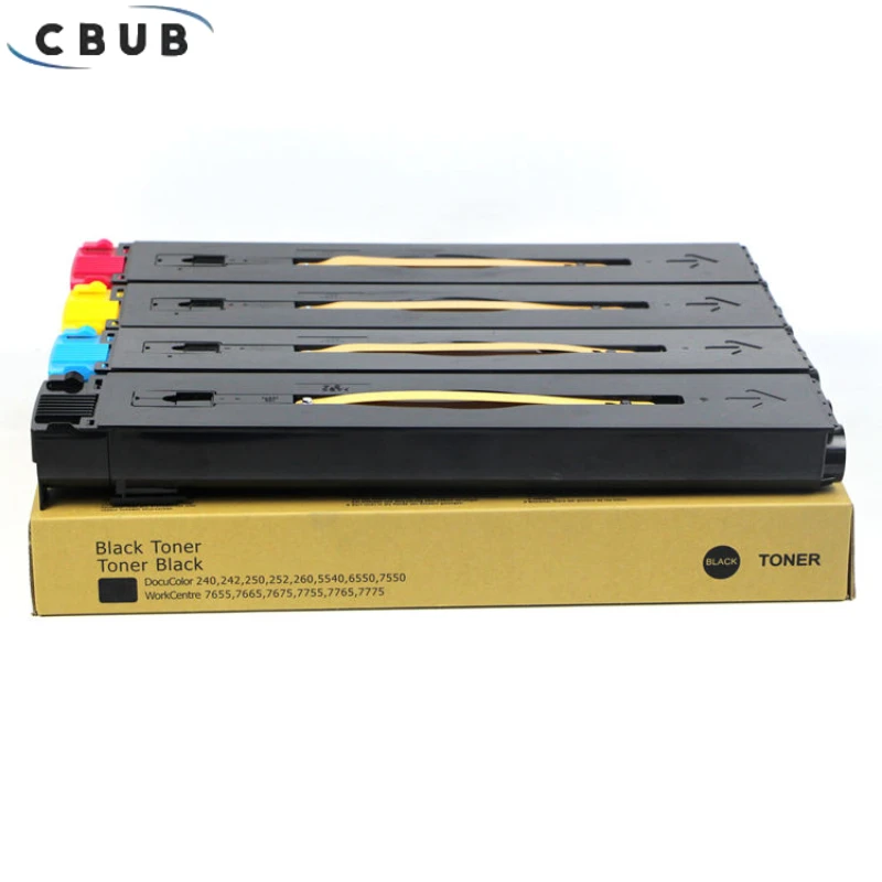 DC240 DocuColor DC242 DC250 DC252 D260 C7655 C7665 C7675 C7755 C7765 C7775 C5065 Xerox WorkCentre Color Toner Cartridge 1PC toner cartridge replacement